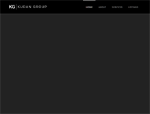 Tablet Screenshot of kudangroup.com